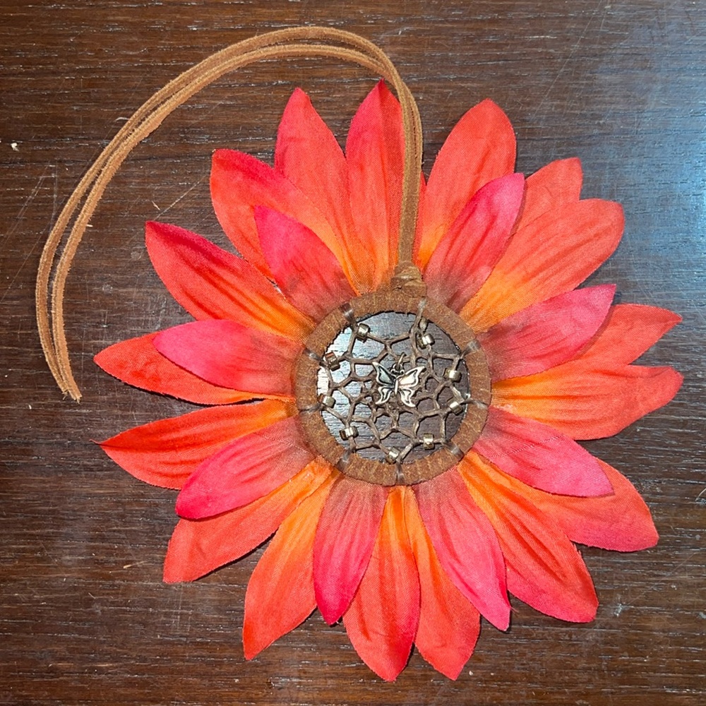 Handmade Sunflower Dream Catcher 🌻🤎